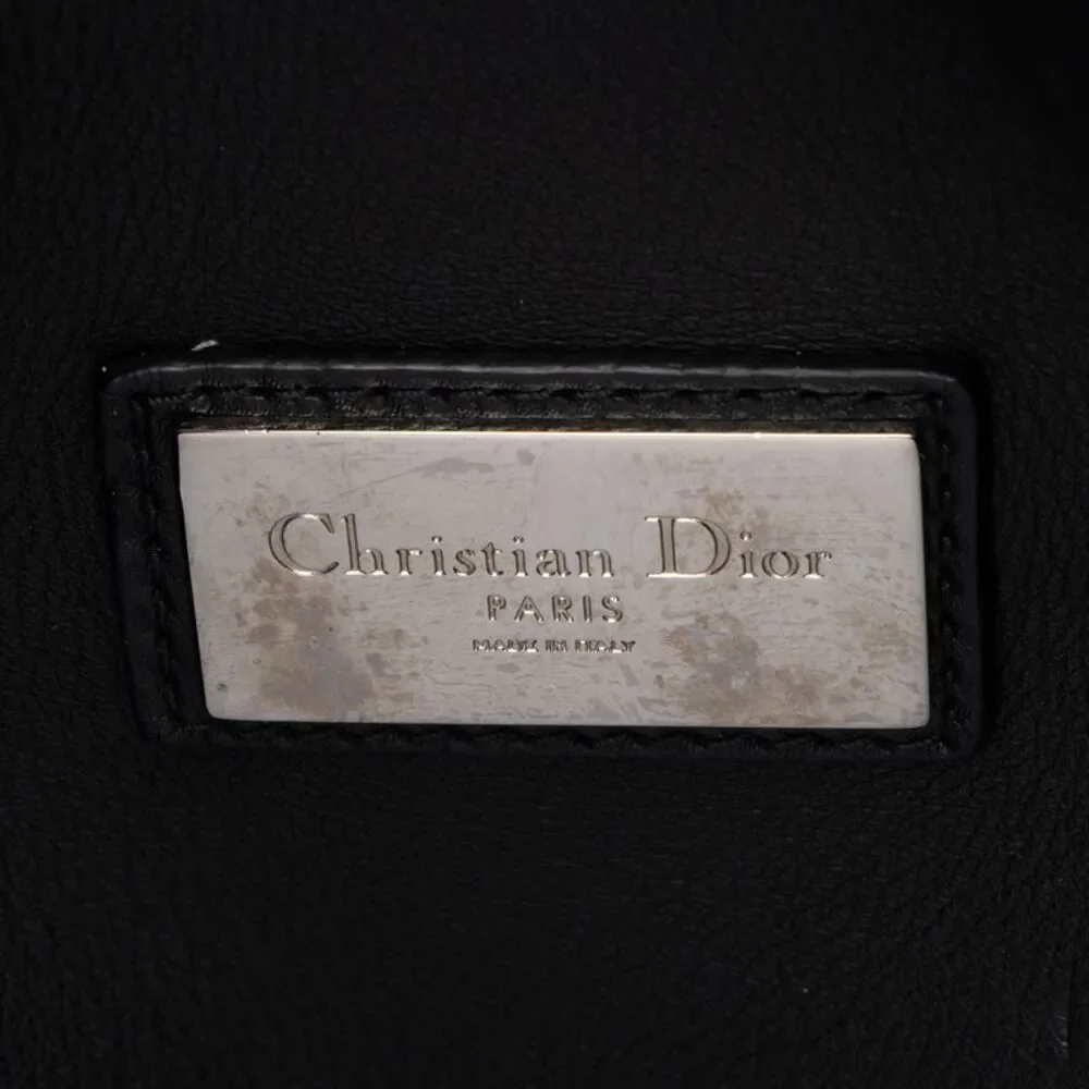 Dior Limited Edition Canvas Anselm Reyle Polochon Satchel